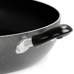 Professional Results 16 in. Aluminum Nonstick Stovetop Deep Frying Pan in Granite with Lid by Better Chef 12 Professional Results 16 in. Aluminum Nonstick Stovetop Deep Frying Pan in Granite with Lid by Better Chef -Cookware Sales Shop granite better chef skillets 985117937m 44 1000