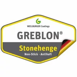 Stone Earth 8 in. Aluminum Ceramic Nonstick Frying Pan in Granite Gray by Ozeri -Cookware Sales Shop granite gray ozeri skillets zp3 20 44 1000