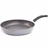 Stone Earth 12 in. Aluminum Ceramic Nonstick Frying Pan in Granite Gray by Ozeri