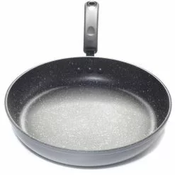 Stone Earth 12 in. Aluminum Ceramic Nonstick Frying Pan in Granite Gray by Ozeri 19 Stone Earth 12 in. Aluminum Ceramic Nonstick Frying Pan in Granite Gray by Ozeri -Cookware Sales Shop granite gray ozeri skillets zp3 30 76 1000