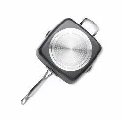 9.5 in. Aluminum Ti-Ceramic Non-Stick Deep Square Fry Pan Set (4-Piece ) by Gotham Steel 8 9.5 in. Aluminum Ti-Ceramic Non-Stick Deep Square Fry Pan Set (4-Piece ) by Gotham Steel -Cookware Sales Shop graphite gotham steel skillets 1194 4f 1000