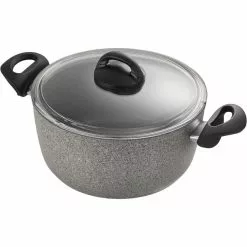 Parma 10-Piece Aluminum Ceramic Nonstick Cookware Set in Gray by Ballarini -Cookware Sales Shop gray ballarini pot pan sets 75001 652 4f 1000