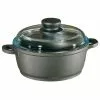 Tradition 7.5 qt. Round Cast Aluminum Nonstick Dutch Oven in Gray with Glass Lid by Berndes 2 Tradition 7.5 qt. Round Cast Aluminum Nonstick Dutch Oven in Gray with Glass Lid by Berndes -Cookware Sales Shop gray berndes dutch ovens 674030 64 1000