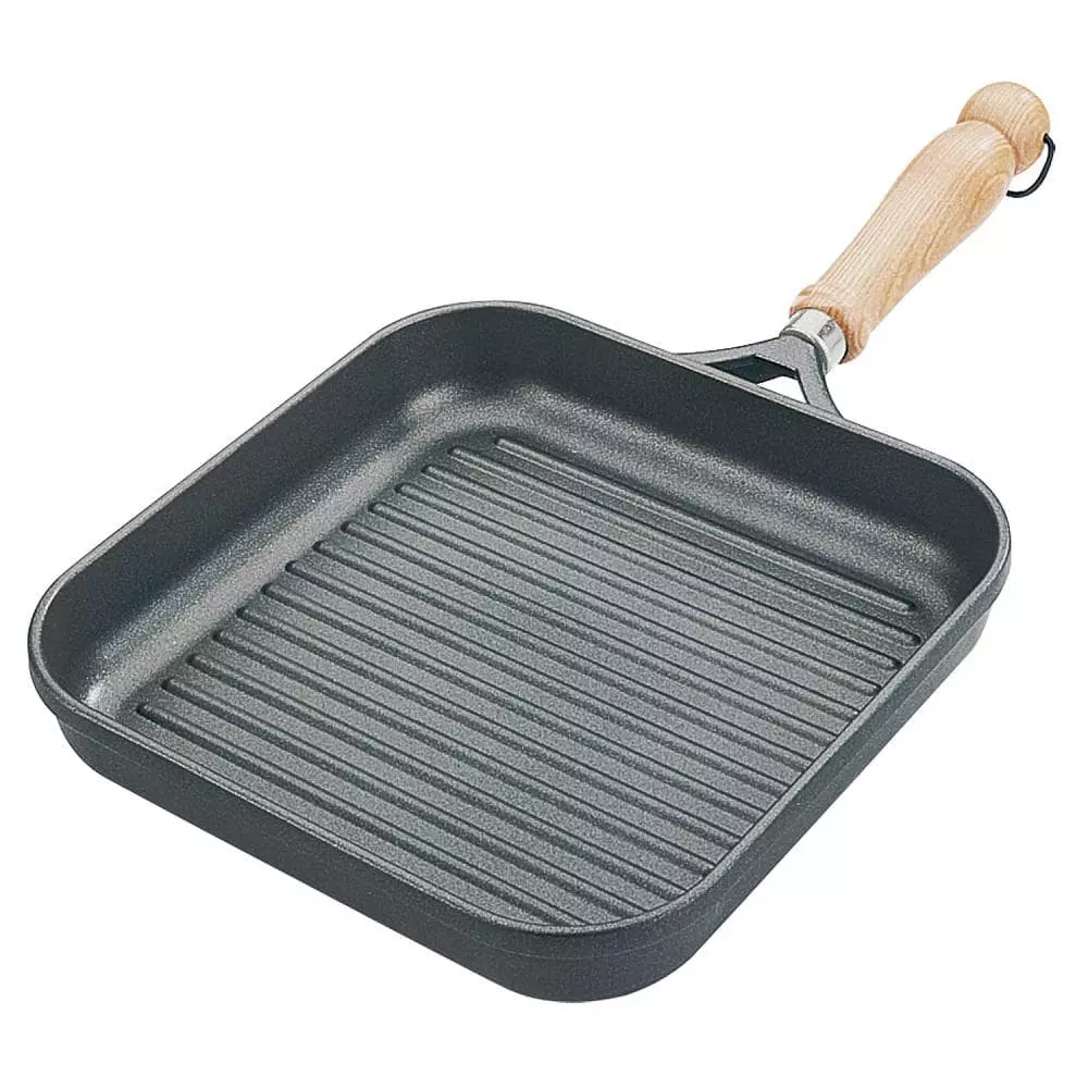 Tradition 10 in. Cast Aluminum Nonstick Grill Pan in Gray by Berndes 3 Tradition 10 in. Cast Aluminum Nonstick Grill Pan in Gray by Berndes