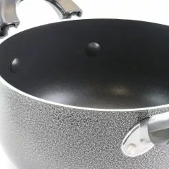 2 qt. Round Aluminum Nonstick Dutch Oven in Gray with Glass Lid by Better Chef -Cookware Sales Shop gray better chef dutch ovens 98580233m 1f 1000