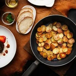 12 in. Aluminum Nonstick Frying Pan in Gray by Better Chef 9 12 in. Aluminum Nonstick Frying Pan in Gray by Better Chef -Cookware Sales Shop gray better chef skillets 98580251m 1f 1000