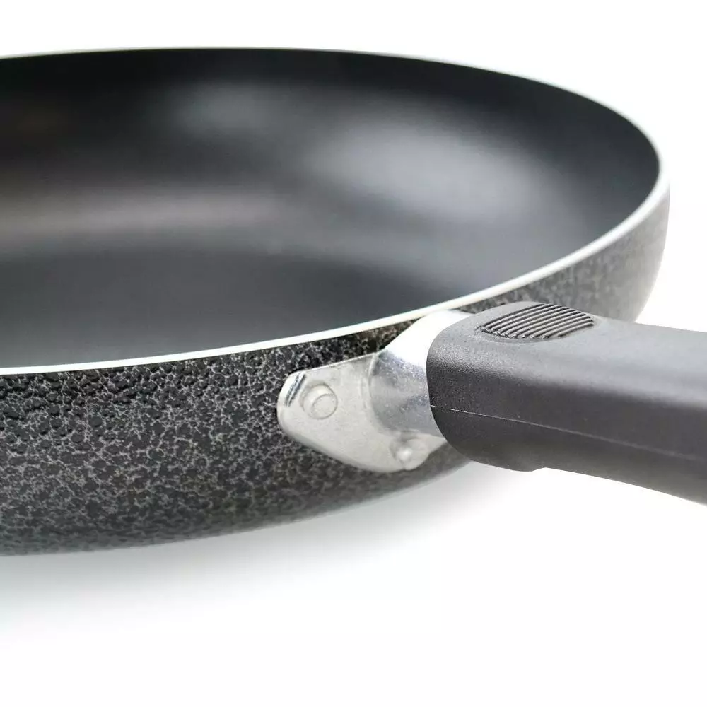 12 in. Aluminum Nonstick Frying Pan in Gray by Better Chef 5 12 in. Aluminum Nonstick Frying Pan in Gray by Better Chef - Image 3