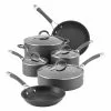 Radiance 10-Piece Hard-Anodized Aluminum Nonstick Cookware Set in Gray by Circulon 2 Radiance 10-Piece Hard-Anodized Aluminum Nonstick Cookware Set in Gray by Circulon -Cookware Sales Shop gray circulon pot pan sets 83903 64 1000