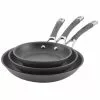 Radiance 3-Piece Hard-Anodized Aluminum Nonstick Skillet Set in Gray by Circulon
