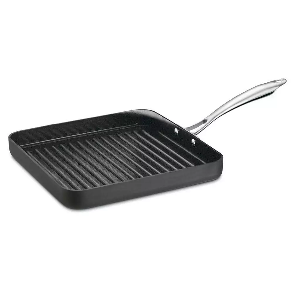 GreenGourmet Steel Grill Pan with Nonstick Coating by Cuisinart 3 GreenGourmet Steel Grill Pan with Nonstick Coating by Cuisinart