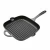 Halo Cast Iron Griddle Pan with Grip Handle by Denby 2 Halo Cast Iron Griddle Pan with Grip Handle by Denby -Cookware Sales Shop gray denby grill pans cih 521 64 1000