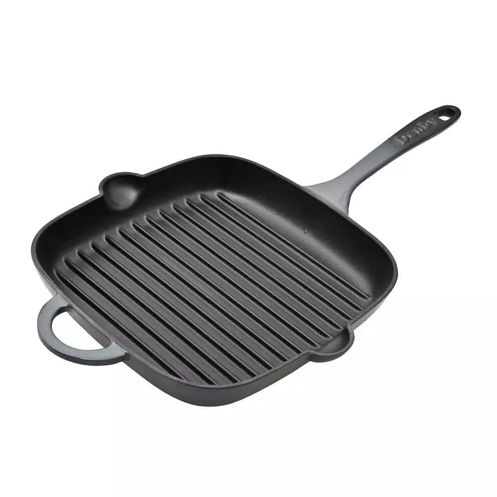 Halo Cast Iron Griddle Pan with Grip Handle by Denby 3 Halo Cast Iron Griddle Pan with Grip Handle by Denby