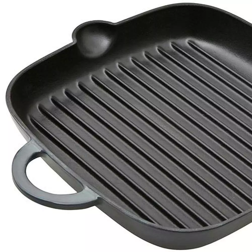 Halo Cast Iron Griddle Pan with Grip Handle by Denby 4 Halo Cast Iron Griddle Pan with Grip Handle by Denby - Image 2