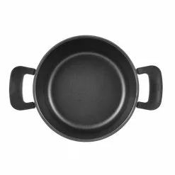 4.5 qt. Cast Aluminum Dutch Oven in Retro Gray with Lid by BERGNER 13 4.5 qt. Cast Aluminum Dutch Oven in Retro Gray with Lid by BERGNER -Cookware Sales Shop gray dutch ovens bgus14007gry 4f 1000