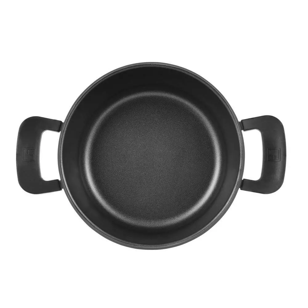 4.5 qt. Cast Aluminum Dutch Oven in Retro Gray with Lid by BERGNER 6 4.5 qt. Cast Aluminum Dutch Oven in Retro Gray with Lid by BERGNER - Image 4