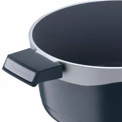 Gastro Ceramic Cast Aluminum 4.8 qt. Dutch Oven with Tempered Glass Lid by MasterPRO 13 Gastro Ceramic Cast Aluminum 4.8 qt. Dutch Oven with Tempered Glass Lid by MasterPRO -Cookware Sales Shop gray dutch ovens mpus14026gry 1f 1000