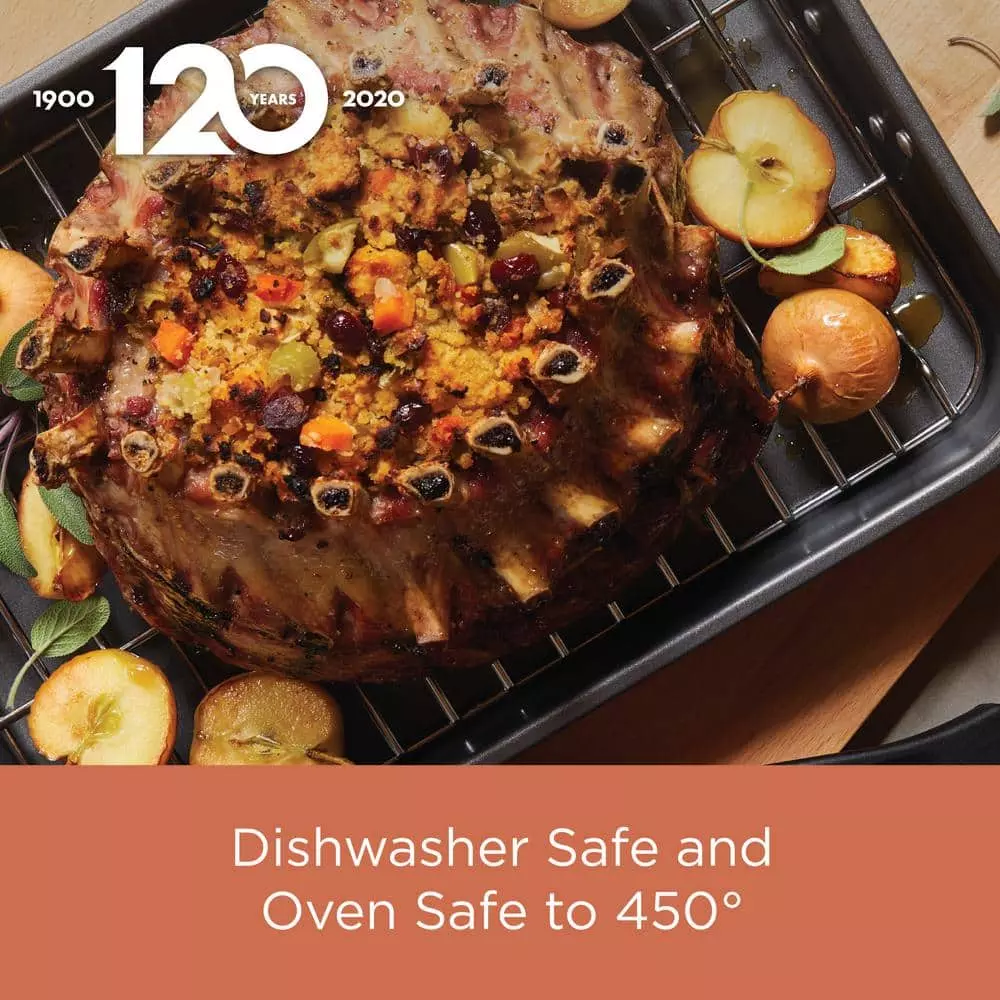 Bakeware Steel Roasting Pan by Farberware 6 Bakeware Steel Roasting Pan by Farberware - Image 4