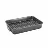 Bakeware Steel Roasting Pan by Farberware -Cookware Sales Shop gray farberware roasting pans 57026 64 1000