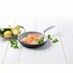 Classic Pro 12 in. Hard-Anodized Aluminum Ceramic Nonstick Frying Pan in Gray by GreenLife -Cookware Sales Shop gray greenlife skillets cc000802 001 4f 1000