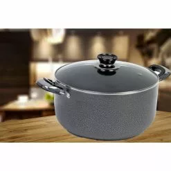 4. 8 qt. Aluminum Hammered Dutch Oven by IMUSA 7 4. 8 qt. Aluminum Hammered Dutch Oven by IMUSA -Cookware Sales Shop gray imusa dutch ovens tad91622 4f 1000