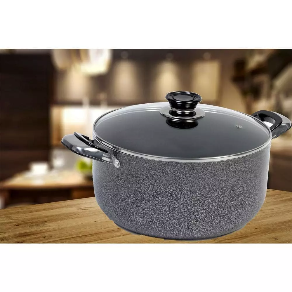 4. 8 qt. Aluminum Hammered Dutch Oven by IMUSA 5 4. 8 qt. Aluminum Hammered Dutch Oven by IMUSA - Image 3