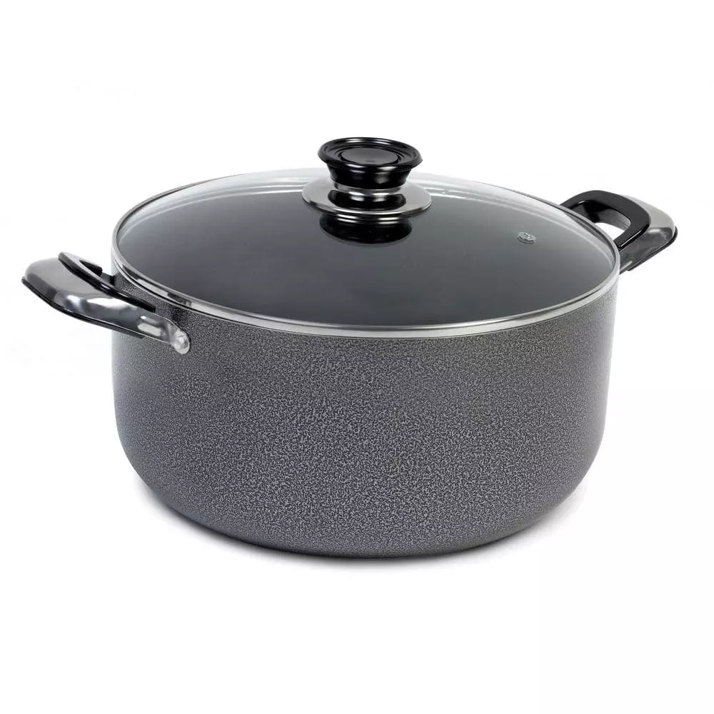 4. 8 qt. Aluminum Hammered Dutch Oven by IMUSA 3 4. 8 qt. Aluminum Hammered Dutch Oven by IMUSA