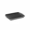 17.5 in. Cast Aluminum Grill Pan in Gray by Nordic Ware -Cookware Sales Shop gray nordic ware grill pans 45026m 64 1000