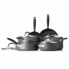 Good Grips 10-Piece Hard-Anodized Aluminum Nonstick Cookware Set in Gray by OXO -Cookware Sales Shop gray oxo pot pan sets cc002667 001 64 1000