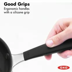 Good Grips 10 in. Hard-Anodized Aluminum Nonstick Frying Pan in Gray by OXO 10 Good Grips 10 in. Hard-Anodized Aluminum Nonstick Frying Pan in Gray by OXO -Cookware Sales Shop gray oxo skillets cc002662 001 1f 1000