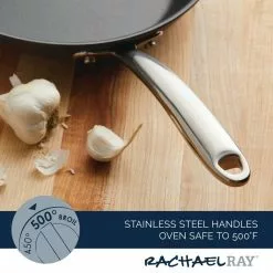 11-Piece Stainless Steel Professional Cookware Set with Lids by Rachael Ray 10 11-Piece Stainless Steel Professional Cookware Set with Lids by Rachael Ray -Cookware Sales Shop gray rachael ray pot pan sets 70033 4f 1000