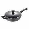 4 qt. Aluminum Saute Pan with Lid by BERGNER 2 4 qt. Aluminum Saute Pan with Lid by BERGNER -Cookware Sales Shop gray saute pans bgus14005gry 64 1000