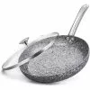 CSK 11 in. Granite Aluminum Non-Stick Frying Pan in Gray with Lid by Unbranded 1 CSK 11 in. Granite Aluminum Non-Stick Frying Pan in Gray with Lid by Unbranded -Cookware Sales Shop gray skillets 80877 64 1000
