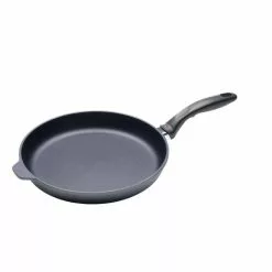 Classic Series 11 in. Cast Aluminum Nonstick Round Frying Pan in Gray by Swiss Diamond