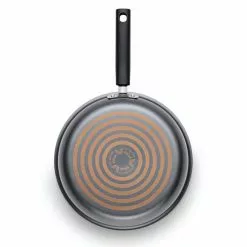 8.5 in. Gray Titanium Nonstick Frying Pan by T-fal 8 8.5 in. Gray Titanium Nonstick Frying Pan by T-fal -Cookware Sales Shop gray t fal skillets b0610264 4f 1000