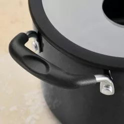 11-Piece Nesting Aluminum Nonstick Cookware Set in Gray by Tramontina -Cookware Sales Shop gray tramontina pot pan sets 80156 043ds 1f 1000