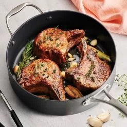 10-Piece Hard Anodized Cookware Set by Tramontina -Cookware Sales Shop gray tramontina sauce pans 80123 006ds 40 1000