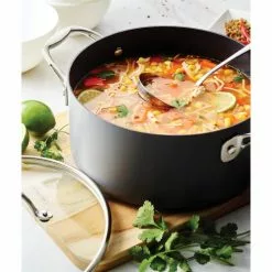 10-Piece Hard Anodized Cookware Set by Tramontina -Cookware Sales Shop gray tramontina sauce pans 80123 006ds 66 1000