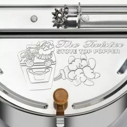 Stainless Steel Popcorn Popper Set by Great Northern 13 Stainless Steel Popcorn Popper Set by Great Northern -Cookware Sales Shop great northern stovetop popcorn poppers 6251 44 1000
