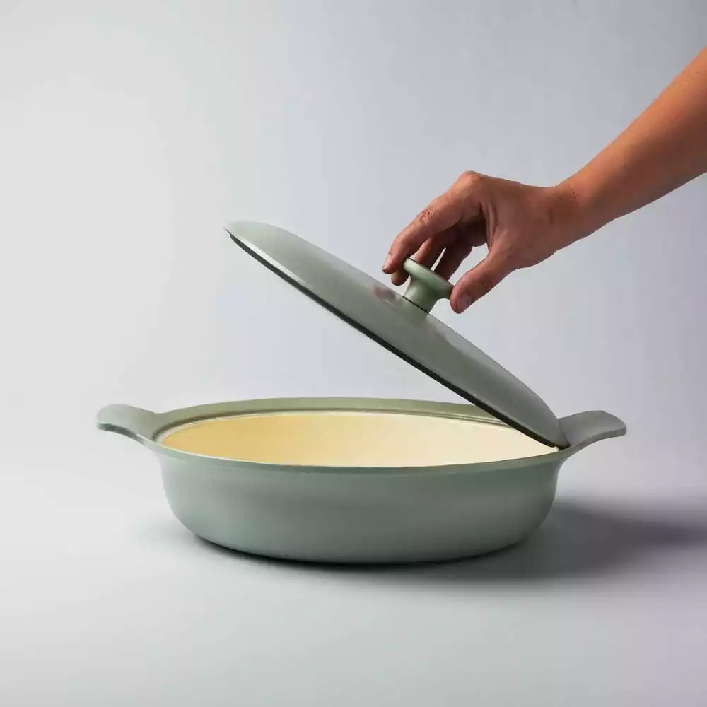 Ron 3-Piece Green Cast Iron Tajine Set by BergHOFF 4 Ron 3-Piece Green Cast Iron Tajine Set by BergHOFF - Image 2