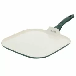 Gazebo Ceramic Nonstick Aluminum 11-Piece Cookware Set in Green by GIBSON HOME -Cookware Sales Shop green gibson home pot pan sets 985117052m 66 1000