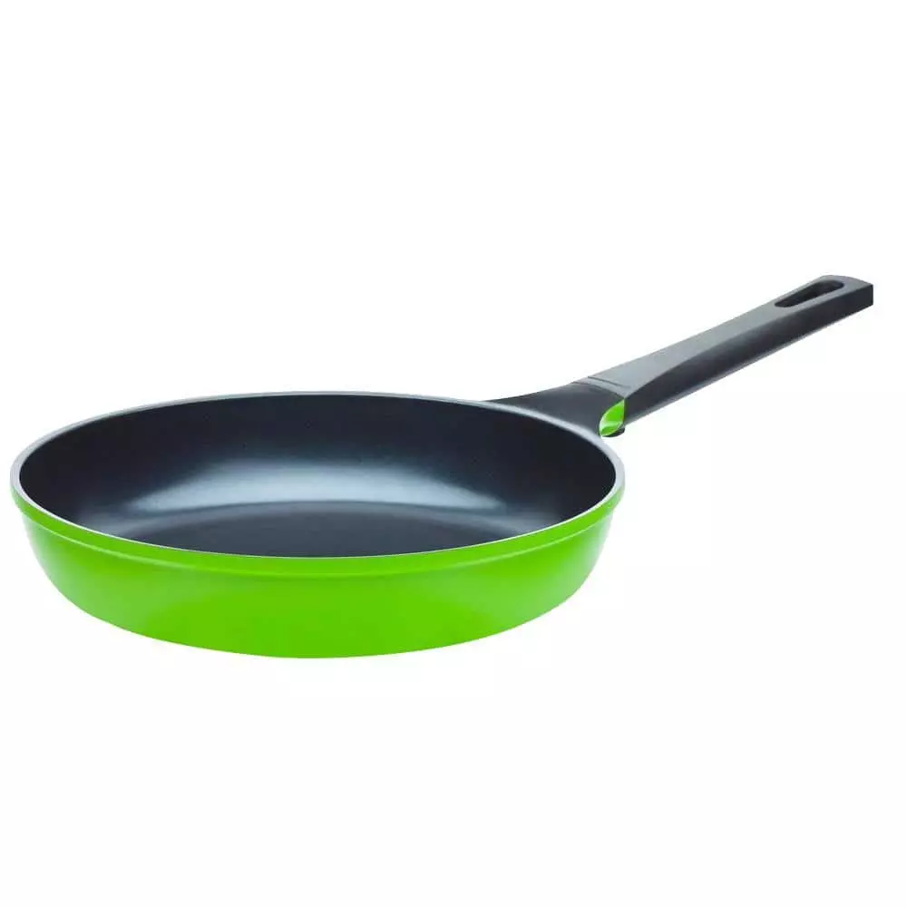 Green Earth 10 in. Aluminum Ceramic Nonstick Frying Pan in Green with Bakelight Handle by Ozeri 3 Green Earth 10 in. Aluminum Ceramic Nonstick Frying Pan in Green with Bakelight Handle by Ozeri