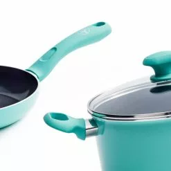 Diamond 2.5 qt. Aluminum Ceramic Nonstick Sauce Pan in Turquoise with Glass Lid by GreenLife 13 Diamond 2.5 qt. Aluminum Ceramic Nonstick Sauce Pan in Turquoise with Glass Lid by GreenLife -Cookware Sales Shop greenlife sauce pans cc002346 001 fa 1000