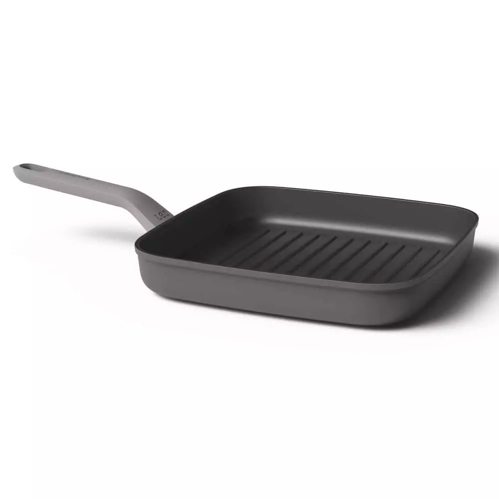 Leo 10 in. Aluminum Nonstick Grill Pan in Grey by BergHOFF 3 Leo 10 in. Aluminum Nonstick Grill Pan in Grey by BergHOFF