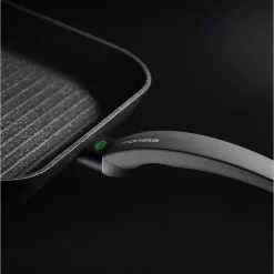 Greystone 11.5 in. Cast Aluminum Nonstick Grill Pan in Grey by Moneta -Cookware Sales Shop grey moneta grill pans 3061428 31 1000