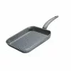 Greystone 11.5 in. Cast Aluminum Nonstick Grill Pan in Grey by Moneta 1 Greystone 11.5 in. Cast Aluminum Nonstick Grill Pan in Grey by Moneta -Cookware Sales Shop grey moneta grill pans 3061428 64 1000