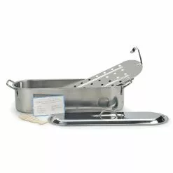 Endurance 4-Piece 20 in. Fish Poacher Set with Lid by RSVP International