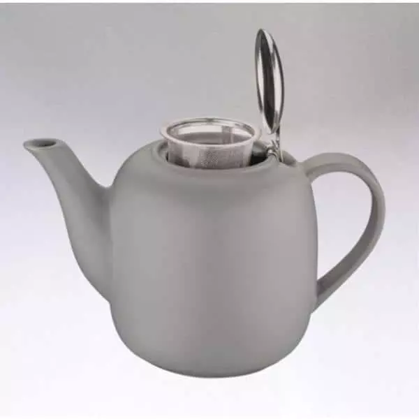 "London" Ceramic Teapot, Gray 50 fl. oz. by KUCHENPROFI 4 "London" Ceramic Teapot, Gray 50 fl. oz. by KUCHENPROFI - Image 2