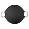 12.5 in Round Reversible Cast Iron Griddle/Skillet with Wire Handles, Large, Seasoned by Victoria 2 12.5 in Round Reversible Cast Iron Griddle/Skillet with Wire Handles, Large, Seasoned by Victoria -Cookware Sales Shop griddles gdl 156 64 1000
