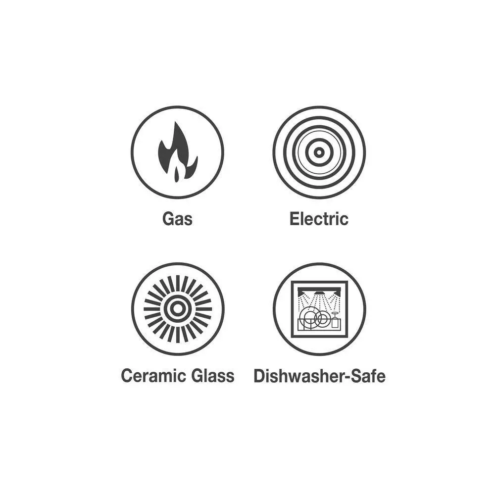 Sicilia 4.5 qt. Aluminum Nonstick Covered Dutch Oven in Hazelnut by Tramontina 9 Sicilia 4.5 qt. Aluminum Nonstick Covered Dutch Oven in Hazelnut by Tramontina - Image 7