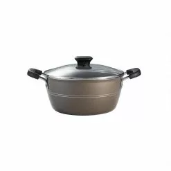 Sicilia 4.5 qt. Aluminum Nonstick Covered Dutch Oven in Hazelnut by Tramontina 10 Sicilia 4.5 qt. Aluminum Nonstick Covered Dutch Oven in Hazelnut by Tramontina -Cookware Sales Shop hazelnut tramontina dutch ovens 80149 054ds c3 1000